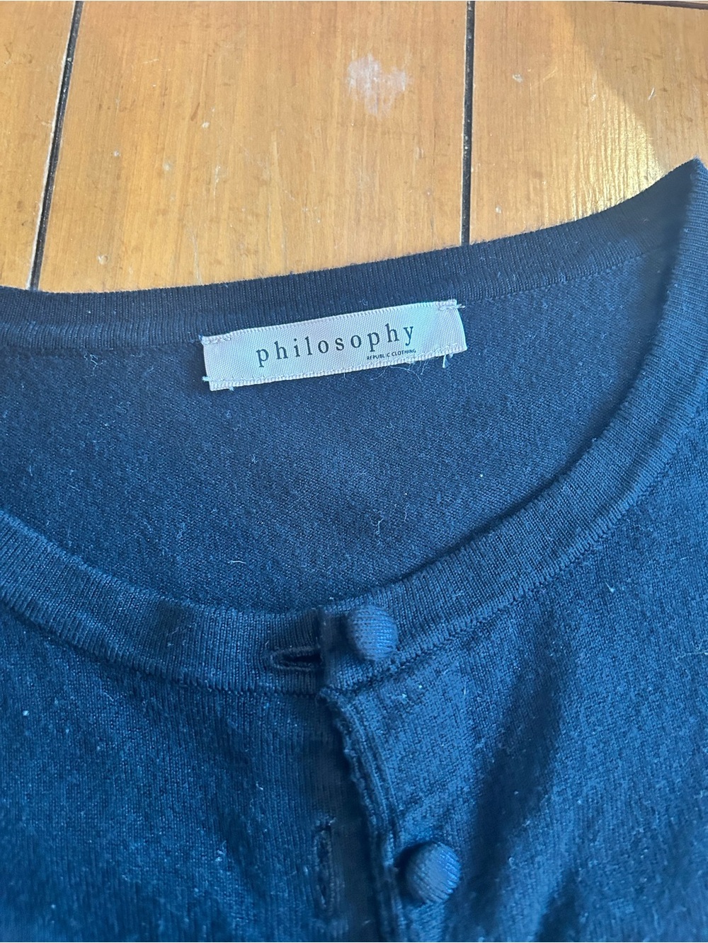 Philosophy Black Women's Crewneck Sweater
